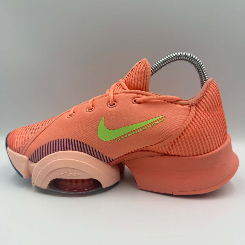 Nike Air Zoom SuperRep 2 Women Size 6 Training Shoes CU5925-646 Bright Mango - Picture 2 of 9